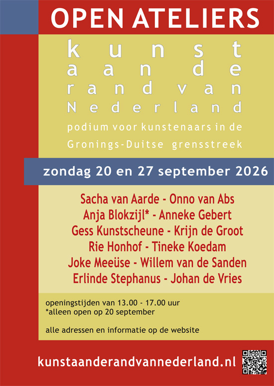 &copy;&nbsp;2026&nbsp;Kunst aan de rand van Nederland.